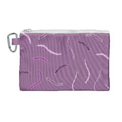 Feather Canvas Cosmetic Bag (large) by nateshop