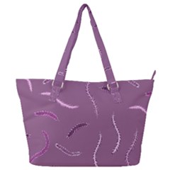 Feather Full Print Shoulder Bag