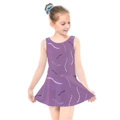 Feather Kids  Skater Dress Swimsuit by nateshop