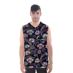 Floral Men s Basketball Tank Top by nateshop