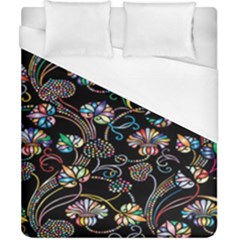 Floral Duvet Cover (california King Size) by nateshop