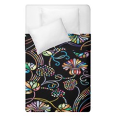 Floral Duvet Cover Double Side (single Size) by nateshop