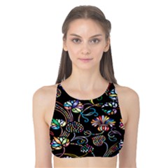 Floral Tank Bikini Top by nateshop