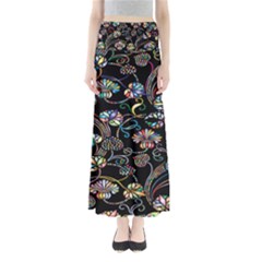 Floral Full Length Maxi Skirt by nateshop