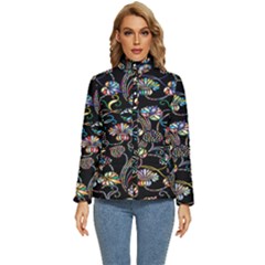 Floral Women s Puffer Bubble Jacket Coat by nateshop