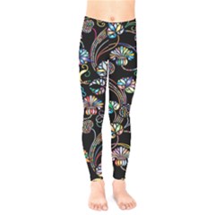 Floral Kids  Leggings by nateshop