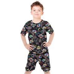 Floral Kids  Tee And Shorts Set by nateshop