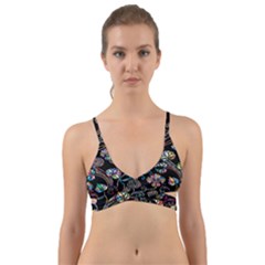 Floral Wrap Around Bikini Top by nateshop