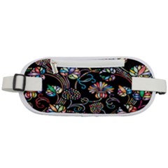 Floral Rounded Waist Pouch by nateshop