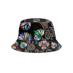 Floral Inside Out Bucket Hat (kids) by nateshop