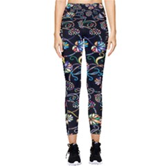 Floral Pocket Leggings  by nateshop