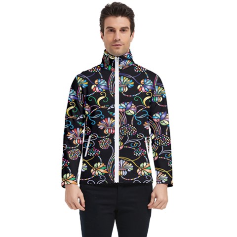 Floral Men s Bomber Jacket by nateshop