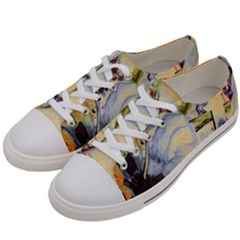 Flower Men s Low Top Canvas Sneakers