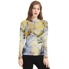 Flower Women s Long Sleeve Rash Guard by nateshop