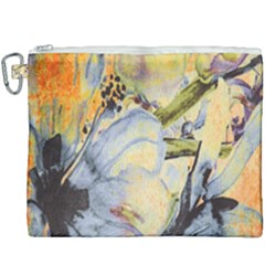 Flower Canvas Cosmetic Bag (xxxl) by nateshop