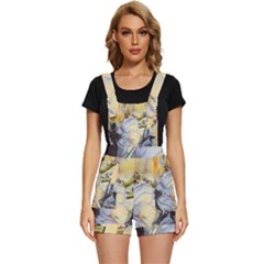 Flower Short Overalls by nateshop