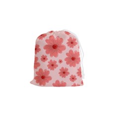 Flowers Drawstring Pouch (small) by nateshop