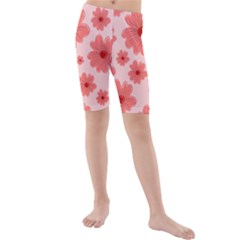 Flowers Kids  Mid Length Swim Shorts