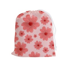 Flowers Drawstring Pouch (xl) by nateshop