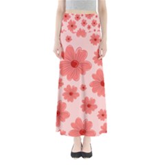 Flowers Full Length Maxi Skirt by nateshop