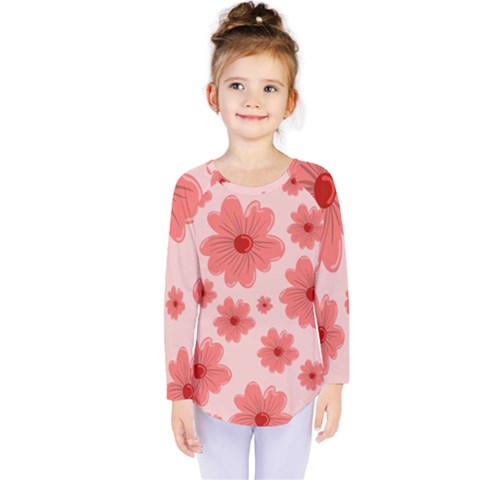 Flowers Kids  Long Sleeve Tee by nateshop