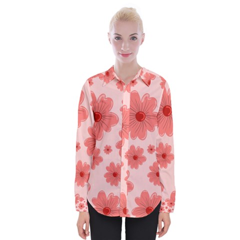 Flowers Womens Long Sleeve Shirt by nateshop