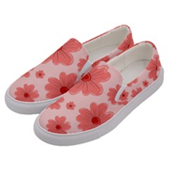 Flowers Men s Canvas Slip Ons by nateshop