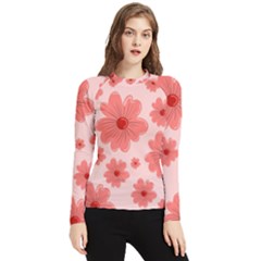 Flowers Women s Long Sleeve Rash Guard by nateshop