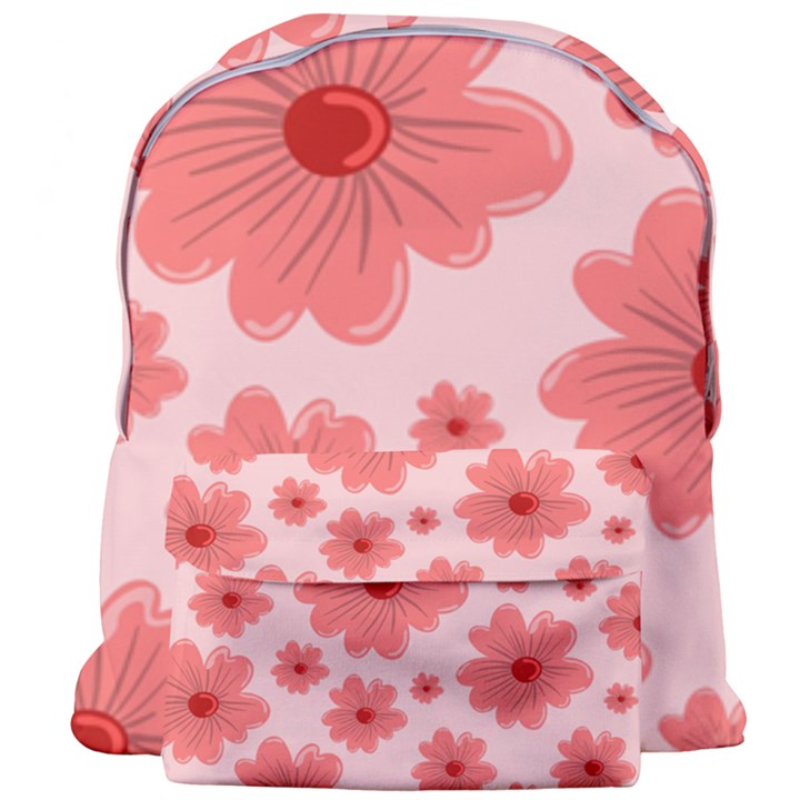 Flowers Giant Full Print Backpack