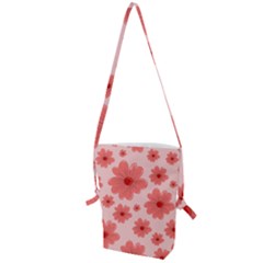 Flowers Folding Shoulder Bag