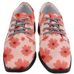 Flowers Women Heeled Oxford Shoes by nateshop