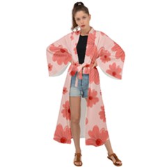 Flowers Maxi Kimono by nateshop