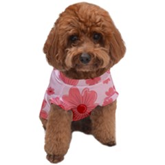 Flowers Dog T-shirt by nateshop