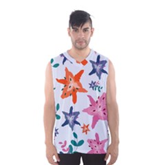 Flowers-5 Men s Basketball Tank Top by nateshop