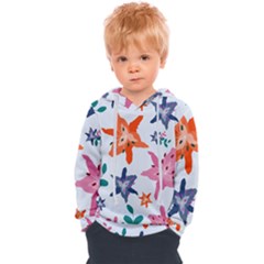 Flowers-5 Kids  Overhead Hoodie