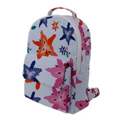 Flowers-5 Flap Pocket Backpack (large) by nateshop