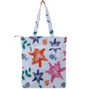 Flowers-5 Double Zip Up Tote Bag View2