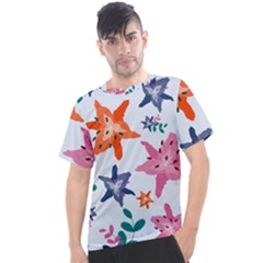 Flowers-5 Men s Sport Top by nateshop