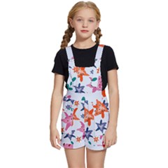 Flowers-5 Kids  Short Overalls by nateshop