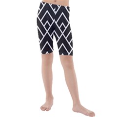 Geometry Kids  Mid Length Swim Shorts by nateshop