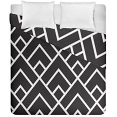 Geometry Duvet Cover Double Side (california King Size) by nateshop