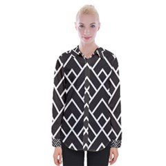 Geometry Womens Long Sleeve Shirt