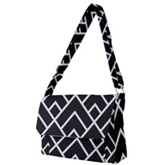 Geometry Full Print Messenger Bag (s) by nateshop