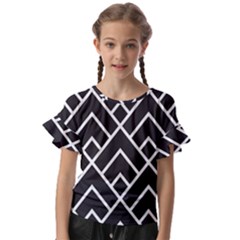 Geometry Kids  Cut Out Flutter Sleeves