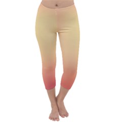 Gradient Capri Winter Leggings  by nateshop