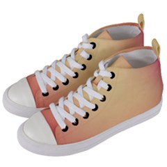 Gradient Women s Mid-top Canvas Sneakers by nateshop