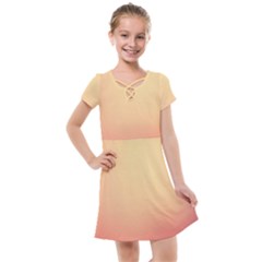 Gradient Kids  Cross Web Dress by nateshop