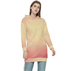 Gradient Women s Long Oversized Pullover Hoodie by nateshop