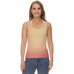 Gradient Basic Halter Top by nateshop