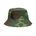 Green Brown Camouflage Bucket Hat View1